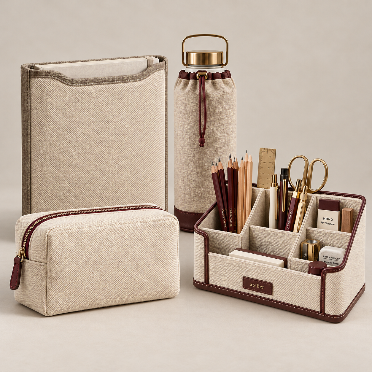 The complete four-piece Studio Vale Creative Day Set.