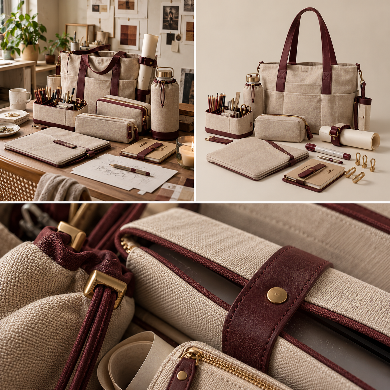 Studio Carry System lifestyle, product and detail views