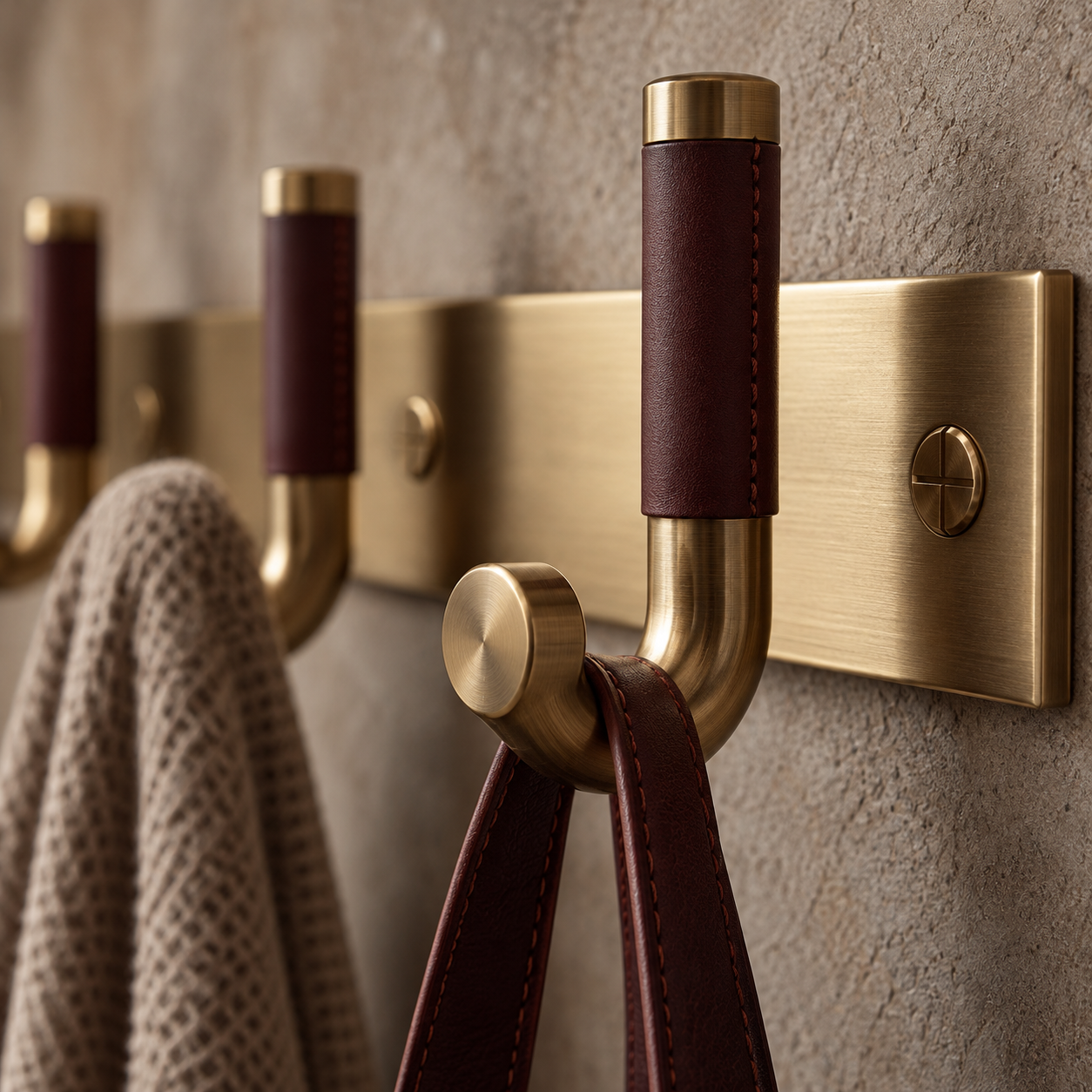 Four-piece creative hook set.