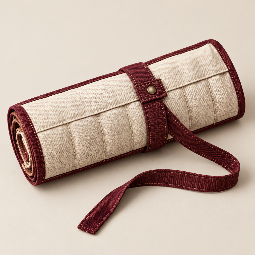 Three-piece tool roll set.